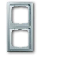 Busch-Jaeger 2CKA001754A4318 Frame Frame 2-voudig RVS 1 stuk(s)
