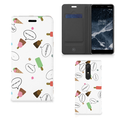 Nokia 5.1 (2018) | Flip Style Cover | IJsjes