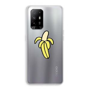 Banana: Oppo A95 5G Transparant Hoesje