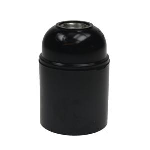 Vtac FittingE27 - Base glad zwart - 6042700