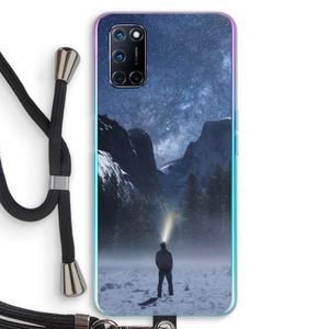 Wanderlust: Oppo A72 Transparant Hoesje met koord