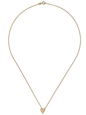 Wouters & Hendrix Gold collier à pendentif coeur - YELLOW GOLD