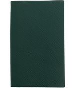 Smythson carnet Panama en cuir - Vert
