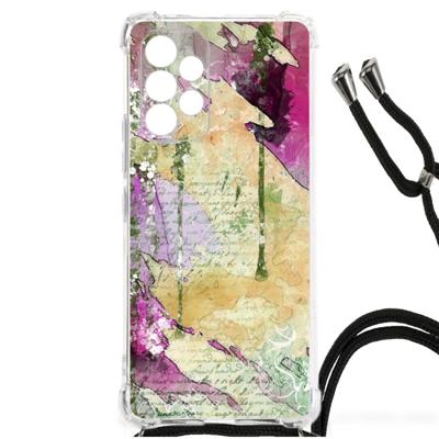 Back Cover Samsung Galaxy A53 Letter Painting Back Cover Samsung Galaxy A53 Letter Painting