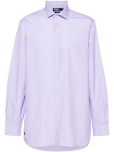 Polo Ralph Lauren chemise en coton à motif Polo Pony - Violet