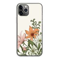 Floral bouquet: iPhone 11 Pro Transparant Hoesje