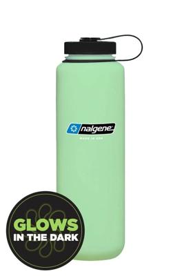 Nalgene Wide Mouth Sustain Silo 1,5L Drinkfles Glow Green 1,5L