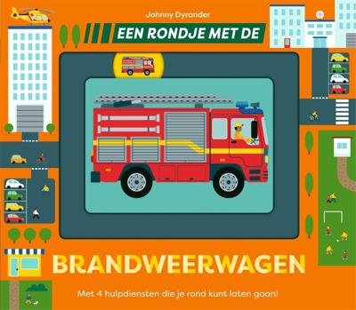 Een rondje met de brandweerwagen (Kartonboek)