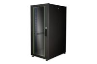 Digitus DN-19 26U-6/8-DB 19inch-patchkast (b x h x d) 600 x 1330 x 800 mm 26 HE Zwart, Zwart (RAL 9005)