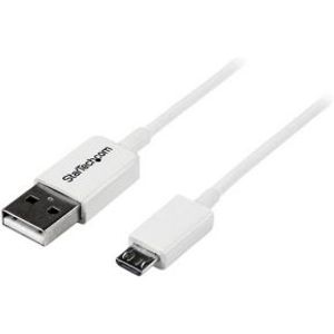 StarTech.com 1 m witte micro USB-kabel A naar micro B