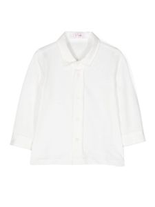 Il Gufo chemise en coton à manches longues - Blanc