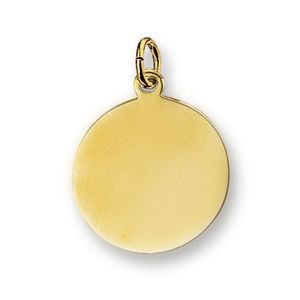 Huiscollectie 4007715 Gouden graveerplaat rond