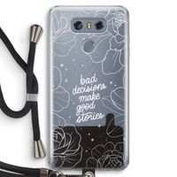 Good stories: LG G6 Transparant Hoesje met koord
