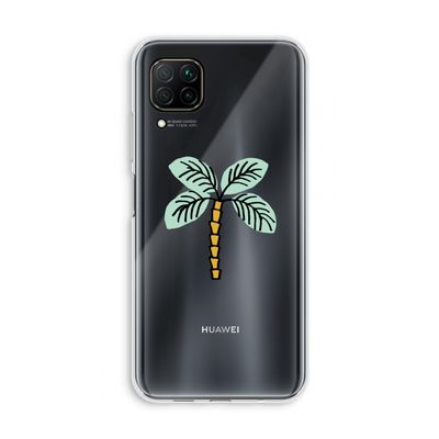 Palmboom: Huawei P40 Lite Transparant Hoesje