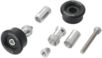DAYTONA Handlebar adapter uni day bw d 13.5-16-19mm