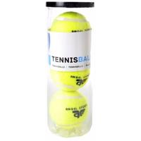 Engelhart Tennisballen - 3x stuks - in koker - Buitenspeelgoed - Tennissen - geel - sport