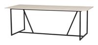 WOOOD Eettafel 'Silas' Essen, 220 x 90cm, kleur Dust