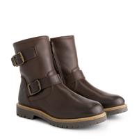 Travelin' Women - zipper boot - Donkerbruin - Maat 37 Travelin' Women - zipper boot - Donkerbruin - Maat 37