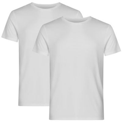 Resteröds 2 stuks Bamboo Crew Neck Slim Fit * Actie *