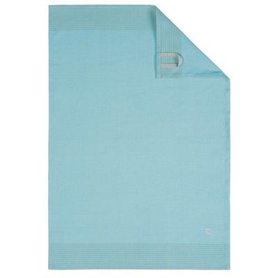 Cawö Cawö theedoek Two-tone 50x70 turquoise