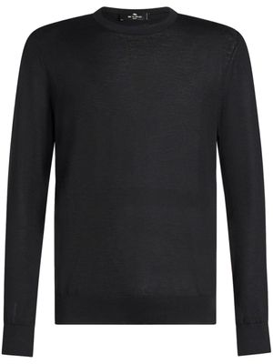 ETRO pull à logo brodé - Noir
