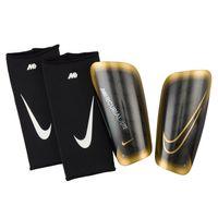 Nike Mercurial Lite Scheenbeschermers Zwart Goud - thumbnail