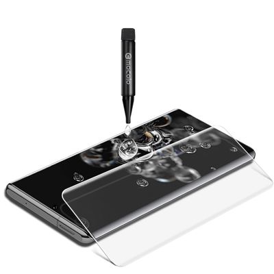 Voor Galaxy S20 Ultra/S20 Ultra 5G mocolo 9H 3D UV-schermfilm op volledig scherm