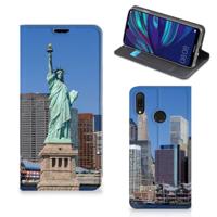 Huawei Y7 hoesje Y7 Pro (2019) | Book Cover | Vrijheidsbeeld