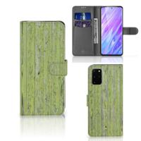 Samsung Galaxy S20 Plus | Book Style Case | Green Wood
