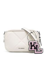 Karl Lagerfeld sac à bandoulière Ikon 2.0 Varsity - Blanc