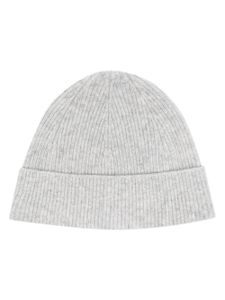 Acne Studios bonnet nervuré en cachemire mélangé - Gris