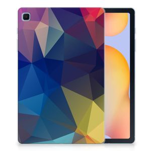 Samsung Galaxy Tab S6 Lite | S6 Lite (2022) Back Cover Polygon Dark