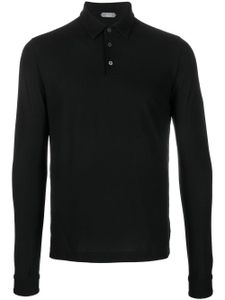 Zanone polo Ice en coton - Noir