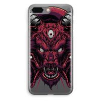 Hell Hound and Serpents: iPhone 8 Plus Transparant Hoesje