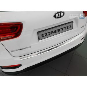 RVS Bumper beschermer passend voor Kia Sorento III Facelift 2017- 'Ribs' AV235224