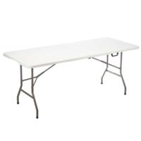 Vouwtafel Ibergarden Wit Grijs 180 x 70 x 174 cm