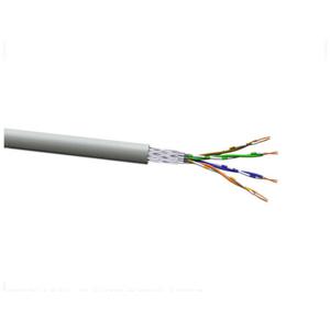 VOKA Kabelwerk 10258000 Netwerkkabel CAT 5e SF/FTP 4 x 2 x 0.128 mm² Grijs (RAL 7035) 100 m