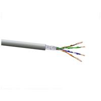 VOKA Kabelwerk 10258000 Netwerkkabel CAT 5e SF/FTP 4 x 2 x 0.128 mm² Grijs (RAL 7035) 100 m - thumbnail