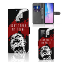 Samsung S10 Lite Portemonnee Hoesje Zombie Blood