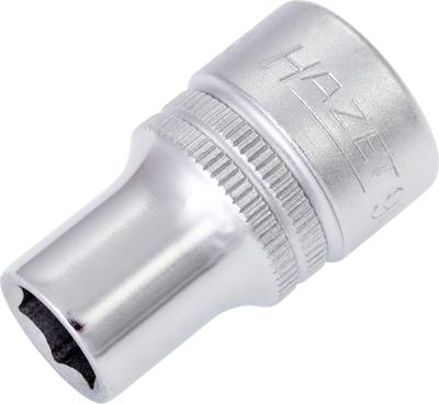 HAZET Dopsleutel 900-10 · 1/2 inch (12,5 mm) vierkant hol · Buiten-zeskant-tractieprofiel · SW 10 mm
