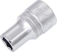 HAZET Dopsleutel 900-10 · 1/2 inch (12,5 mm) vierkant hol · Buiten-zeskant-tractieprofiel · SW 10 mm