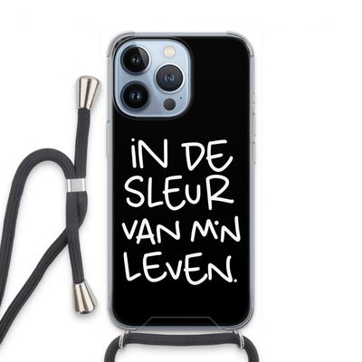 De Sleur: iPhone 13 Pro Transparant Hoesje met koord