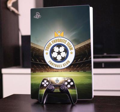 Voetbalstadion sticker voetbal