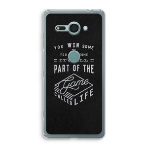Life: Sony Xperia XZ2 Compact Transparant Hoesje