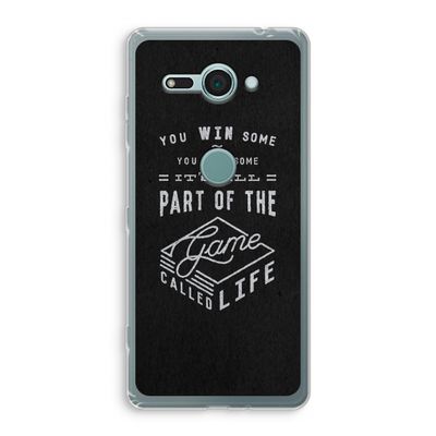 Life: Sony Xperia XZ2 Compact Transparant Hoesje