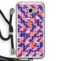 Skew Blush 3: Samsung Galaxy A5 (2017) Transparant Hoesje met koord