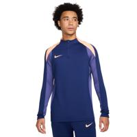 Nike Strike Trainingstrui 1/4-Zip Donkerblauw Oranje Nike Strike Trainingstrui 1/4-Zip Donkerblauw Oranje