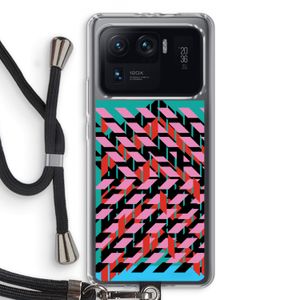 Skew Blush 2: Xiaomi Mi 11 Ultra Transparant Hoesje met koord