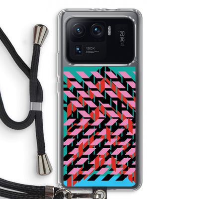 Skew Blush 2: Xiaomi Mi 11 Ultra Transparant Hoesje met koord