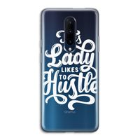Hustle Lady: OnePlus 7 Pro Transparant Hoesje